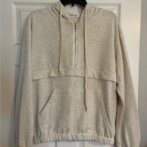 Women’s Cream Hoodie Sweater